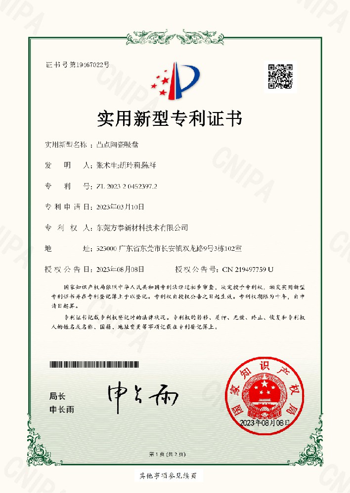 凸点陶瓷吸盘